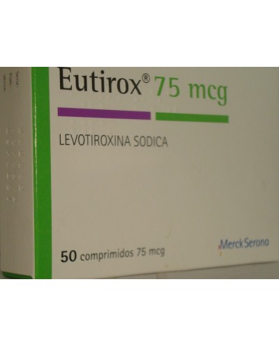 EUTIROX  75MCG X 50...