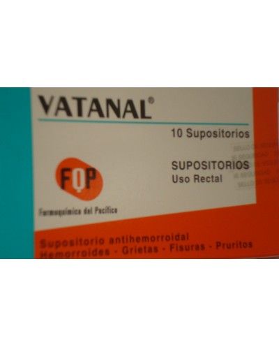 VATANAL SUPOSITORIOS X 10 UDS