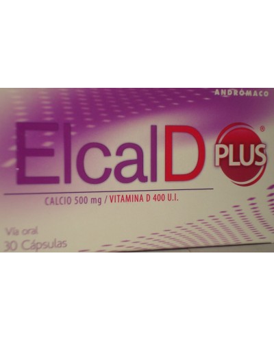 ELCAL-D PLUS  X 30 CAPSULAS