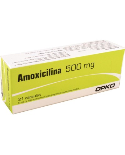 AMOXICILINA 500 MG 21 COMP...