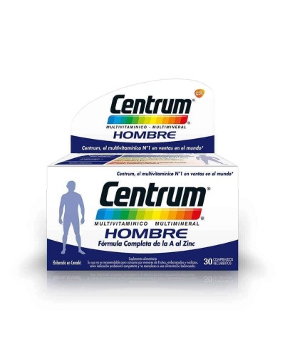 CENTRUM HOMBRE COM X 30