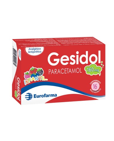 GESIDOL 160 MG X 16 COMP