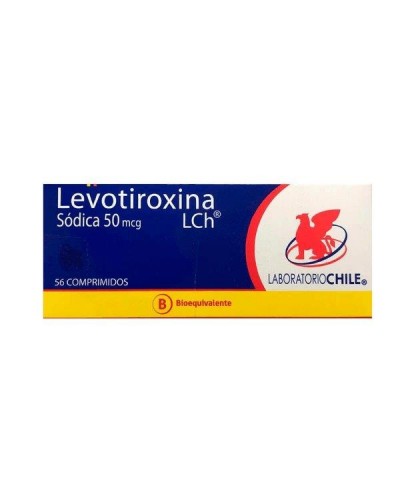 LEVOTIROXINA 50MG LCH 56 COMP
