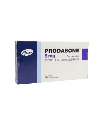 PRODASONE 5 MG PFIZER 20 COMP