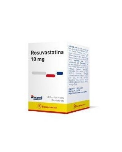 ROSUVASTATINA 10 MG X 30...