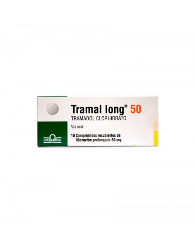 TRAMAL LONG COM 50 MG X 10