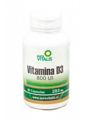 VITAMINA D3 CAP 800 UI X 60...