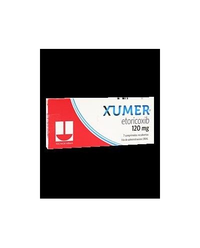 XUMER 120MG X 7 COMPRIMIDOS 