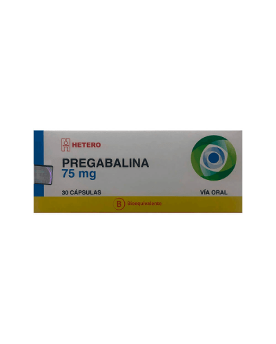 Pregabalina 75mg  30...