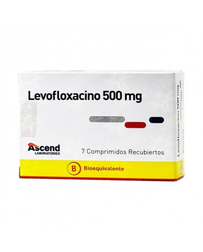 Levofloxacino 500mg X 7...