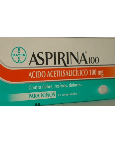ASPIRINA 100MG X 42...